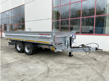 Kipper aanhangwagen Möslein  14 t Tandemkipper Tieflader Breite Reifen-- Neu: afbeelding 3