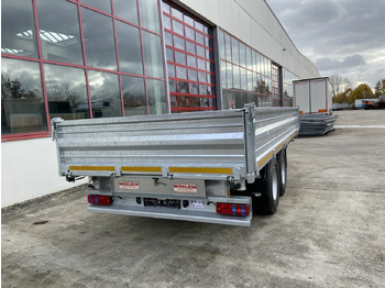 Kipper aanhangwagen Möslein  14 t Tandemkipper Tieflader Breite Reifen-- Neu: afbeelding 5