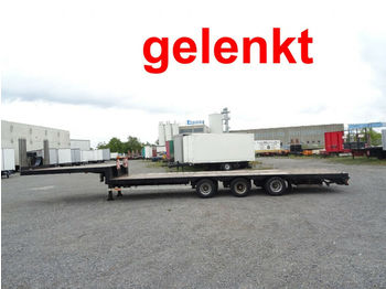 Dieplader oplegger Möslein STP 3 Schwebheim 3 Achs Plato- Satteltieflader,: afbeelding 1
