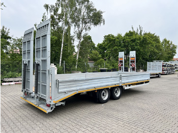 Nieuw Dieplader aanhangwagen voor het vervoer van zwaar materieel Möslein TTT 11- 7,28 BR  Neuer Tandemtieflader, 7,28 m Ladefläche, breite Rampen: afbeelding 2