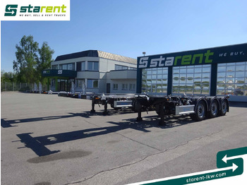 Containertransporter/ Wissellaadbak oplegger D-TEC