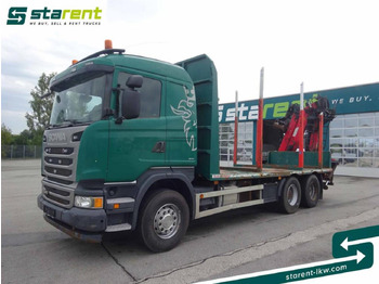 Houttransport SCANIA R 490