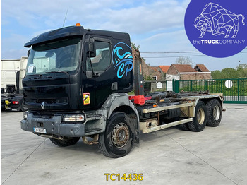 Containertransporter/ Wissellaadbak vrachtwagen RENAULT Kerax 370