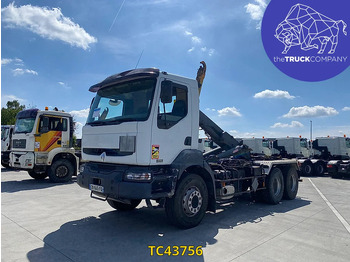 Containertransporter/ Wissellaadbak vrachtwagen RENAULT Kerax 370