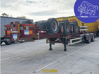 Containertransporter/ Wissellaadbak oplegger RENDERS