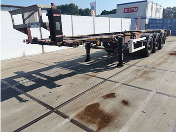 Containertransporter/ Wissellaadbak oplegger LAG