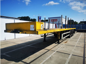 Open bak met boorden oplegger LECITRAILER