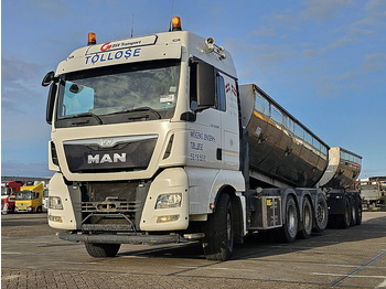 Kipper vrachtwagen MAN TGX 35.480