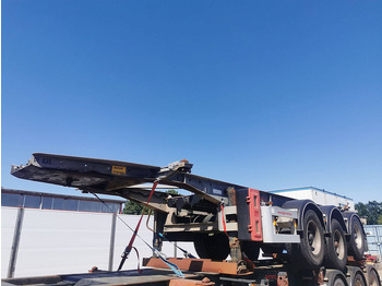 Containertransporter/ Wissellaadbak oplegger VAN HOOL
