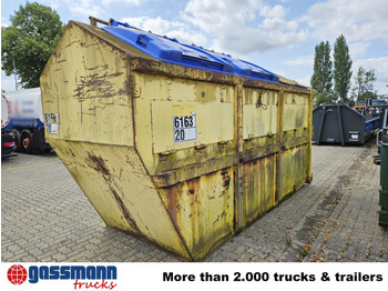 Portaalcontainer Absetzcontainer ca. 15m³ geschlossen mit Deckel: afbeelding 5 Portaalcontainer Absetzcontainer ca. 15m³ geschlossen mit Deckel: afbeelding 5