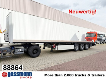 Open bak met boorden oplegger KRONE SDP