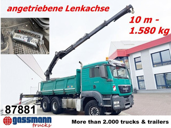 Kipper vrachtwagen MAN TGS 26.480