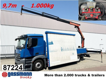 Vrachtwagen met open laadbak MERCEDES-BENZ Antos