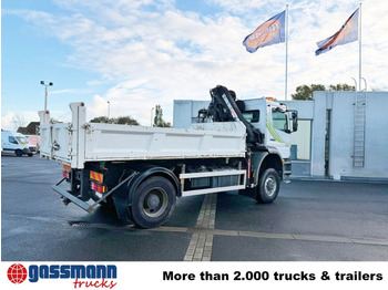 Kipper vrachtwagen, Kraanwagen Mercedes-Benz Atego 1823AK 4x4, Kran HIAB, Bordmatik: afbeelding 2