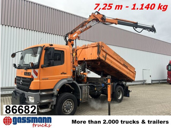 Kipper vrachtwagen MERCEDES-BENZ Axor 1829