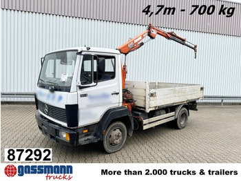 Vrachtwagen met open laadbak MERCEDES-BENZ LK 814