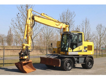 Mobiele graafmachine Komatsu PW160-11 | ENGCON TILTROTATOR | BUCKET | TRAILER HYDR.: afbeelding 2