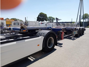 Containertransporter/ Wissellaadbak oplegger D-TEC