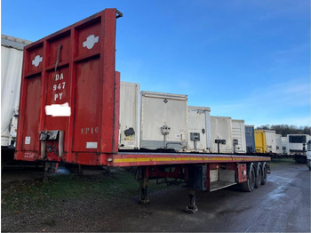 Open bak met boorden oplegger KAISER