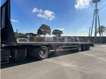 Open bak met boorden oplegger LECITRAILER