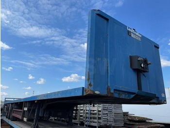 Open bak met boorden oplegger LECITRAILER
