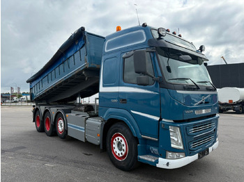 Kipper vrachtwagen Volvo FM 500 8x4 Pushertridem 3 Way Tipper / Kipper: afbeelding 2
