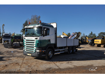 Vrachtwagen met open laadbak SCANIA R 480