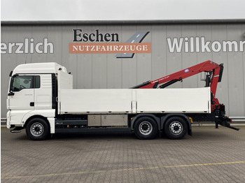 Vrachtwagen met open laadbak, Kraanwagen MAN TGX 26.500 6x2-4 LL / HMF 2110 L-MC Kran: afbeelding 2 Vrachtwagen met open laadbak, Kraanwagen MAN TGX 26.500 6x2-4 LL / HMF 2110 L-MC Kran: afbeelding 2