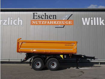Kipper aanhangwagen Meiller MZDA 18.22 |*NEW* abklappbare Seitenwand*Trommel: afbeelding 5