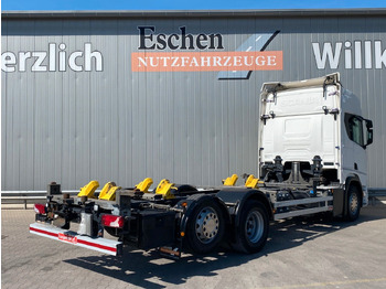 Containertransporter/ Wissellaadbak vrachtwagen Scania R 450 B 6x2*4 BDF|Retarder*AHK*Lift*SDG Wechsler: afbeelding 5