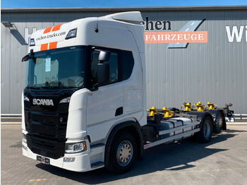 Containertransporter/ Wissellaadbak vrachtwagen SCANIA R 450