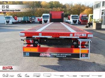 Open bak met boorden oplegger Kögel Multi Chassis. Rungen: afbeelding 5 Open bak met boorden oplegger Kögel Multi Chassis. Rungen: afbeelding 5
