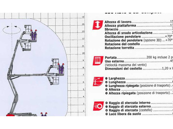 Knikarmhoogwerker MANITOU 150 AETJ C 3D: afbeelding 3