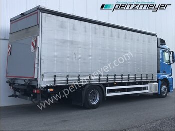Schuifzeilen vrachtwagen MERCEDES-BENZ Actros 1832 LL Pritsche + LBW EU 6: afbeelding 3
