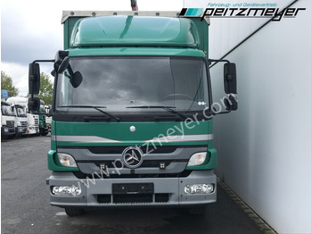Schuifzeilen vrachtwagen, Kraanwagen MERCEDES-BENZ Atego 1224 L Pritsche m. Heckkran Funk 4 x hydraulisch: afbeelding 5