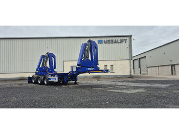 Containertransporter/ Wissellaadbak oplegger MEGA