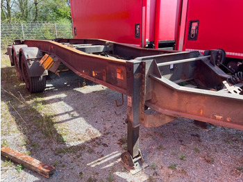 Haakarm/ Portaalarm aanhanger HUEFFERMANN Tandemanhänger HTS 1877 Containeranhänger: afbeelding 2