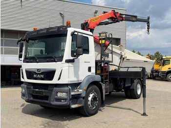 Kipper vrachtwagen MAN TGM