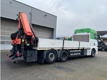 Vrachtwagen met open laadbak, Kraanwagen MAN TG-X 26.480 6x2 Pritsche Heckkran Palfinger 2400: afbeelding 4