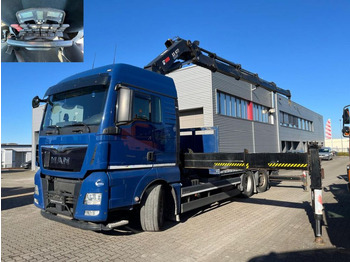 Vrachtwagen met open laadbak MAN TGX