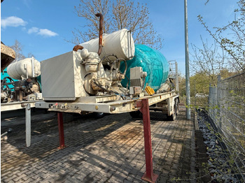 Betonmixer Betonmischer-Auflieger Stetter 10 m³ mit Motor: afbeelding 3