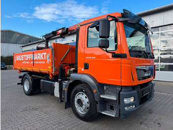 Kipper vrachtwagen MAN TGM 18.340