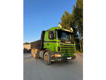 Kipper vrachtwagen SCANIA 124