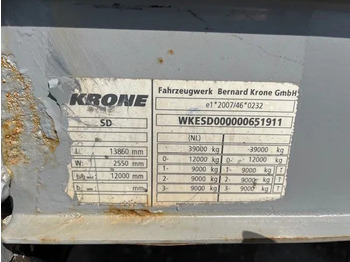 Open bak met boorden oplegger Krone 5x 2015 MEGA P400 HUCKEPACK FLAT: afbeelding 3 Open bak met boorden oplegger Krone 5x 2015 MEGA P400 HUCKEPACK FLAT: afbeelding 3