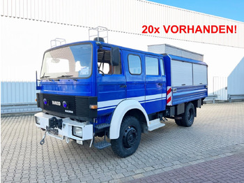 Vrachtwagen met open laadbak