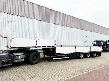 Open bak met boorden oplegger