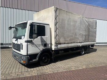 Vrachtwagen met open laadbak MAN TGL 7.150