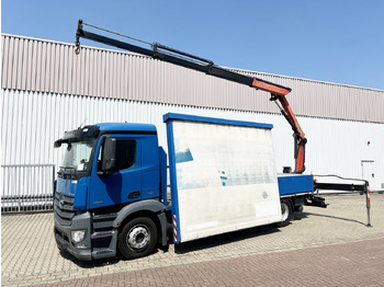 Leasing Mercedes-Benz Antos 1836 L 4x2 Antos 1836 L 4x2, Glastransporter, Heckkran Palfinger Pk 12002-EH, Funk Mercedes-Benz Antos 1836 L 4x2 Antos 1836 L 4x2, Glastransporter, Heckkran Palfinger Pk 12002-EH, Funk: afbeelding 1