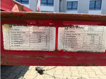 Dieplader aanhangwagen voor het vervoer van zwaar materieel PT 30,0 Kompakt PT 30,0 Kompakt, verbr. auf 3m: afbeelding 4