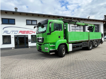 Vrachtwagen met open laadbak MAN TGS